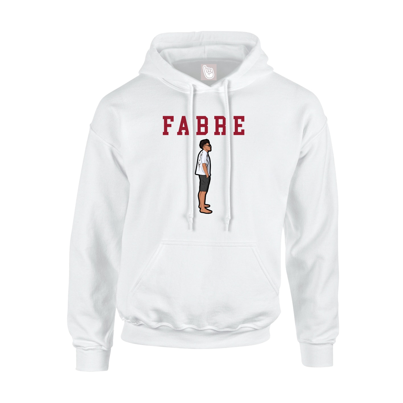 Youth Hoodie — Shirsey in White