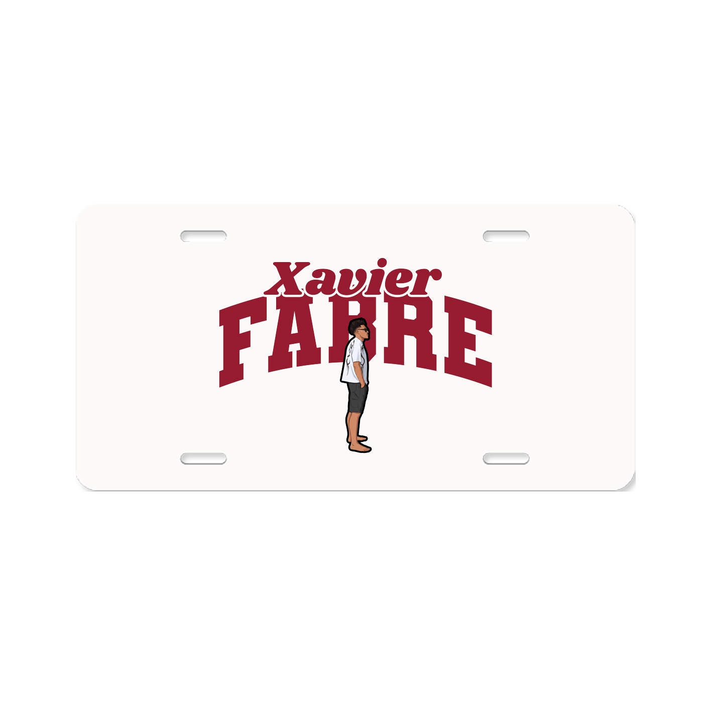 License Plate — Signature Arch in Classic