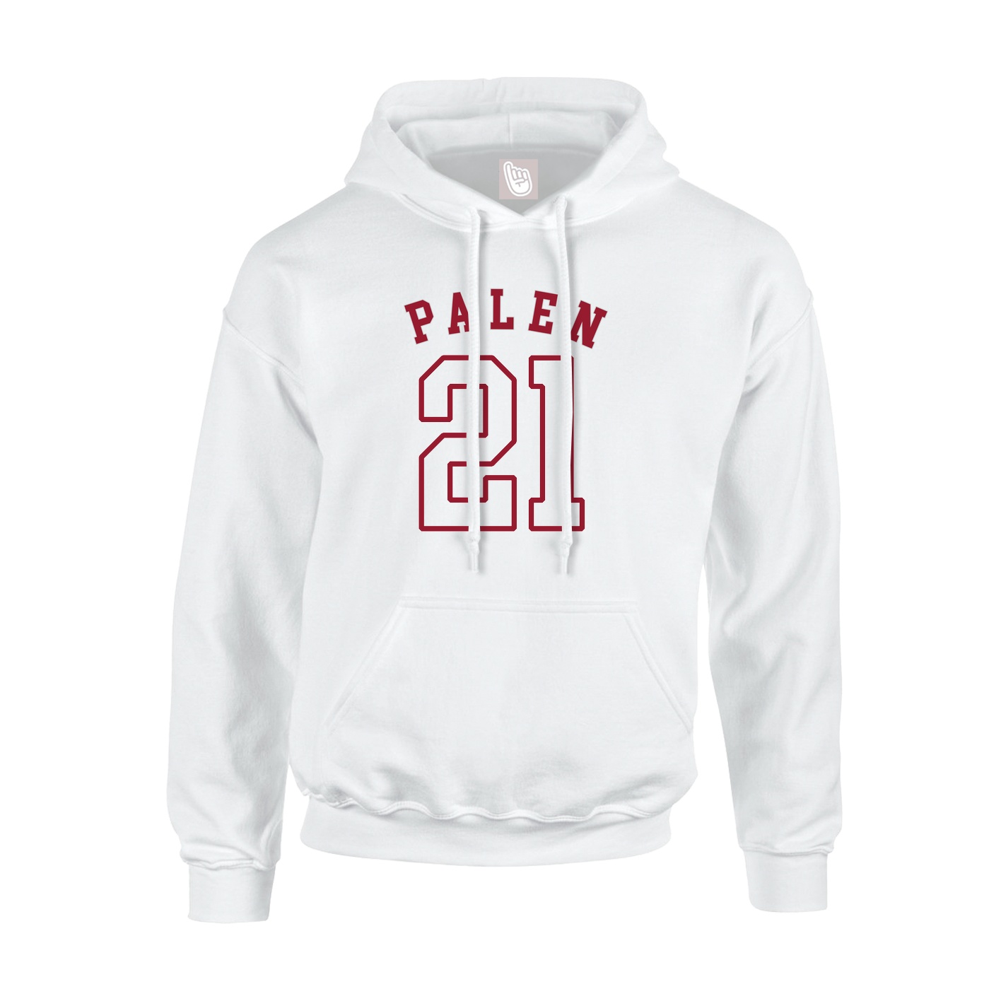 Hoodie — Shirsey Arch in White