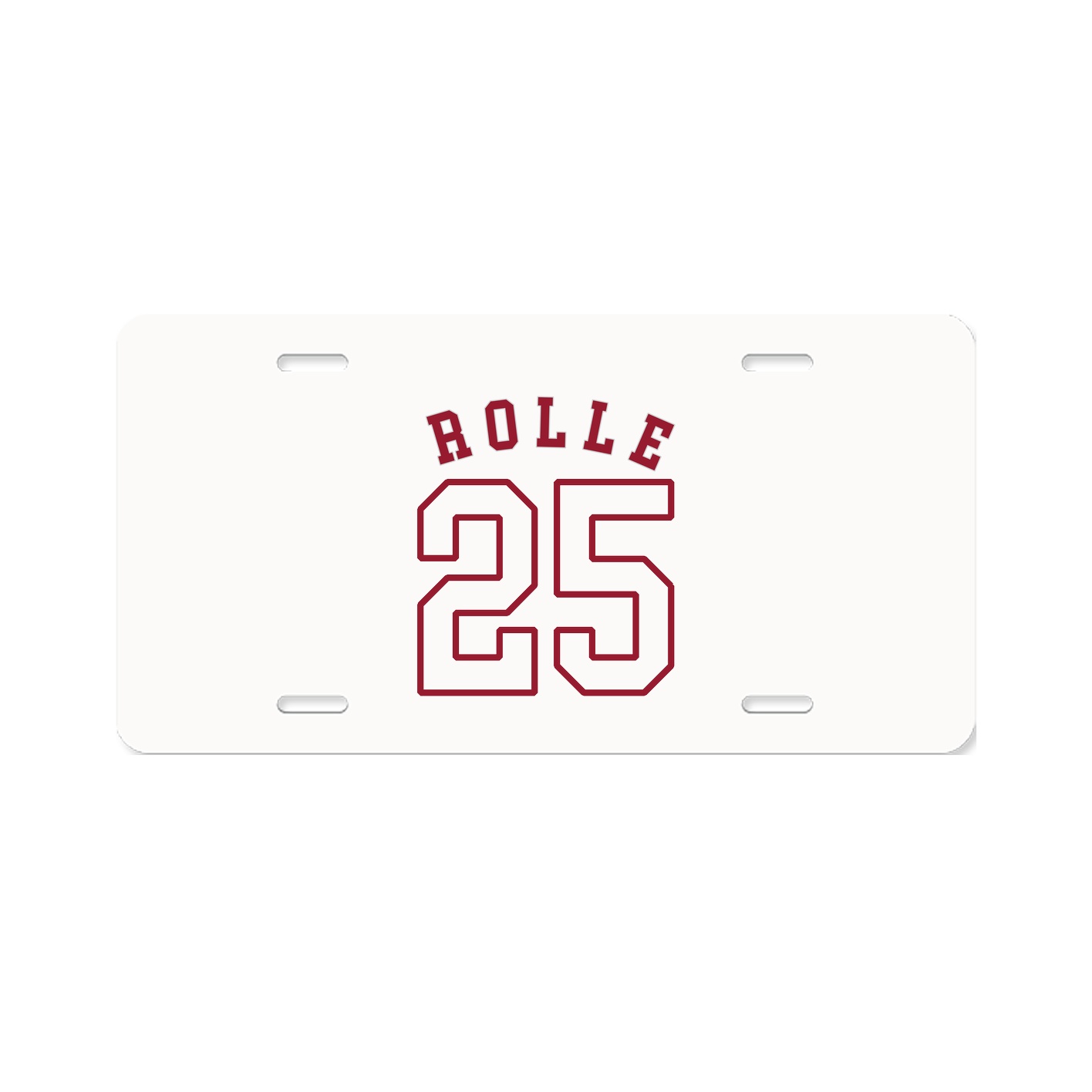 License Plate — Shirsey Arch in Classic