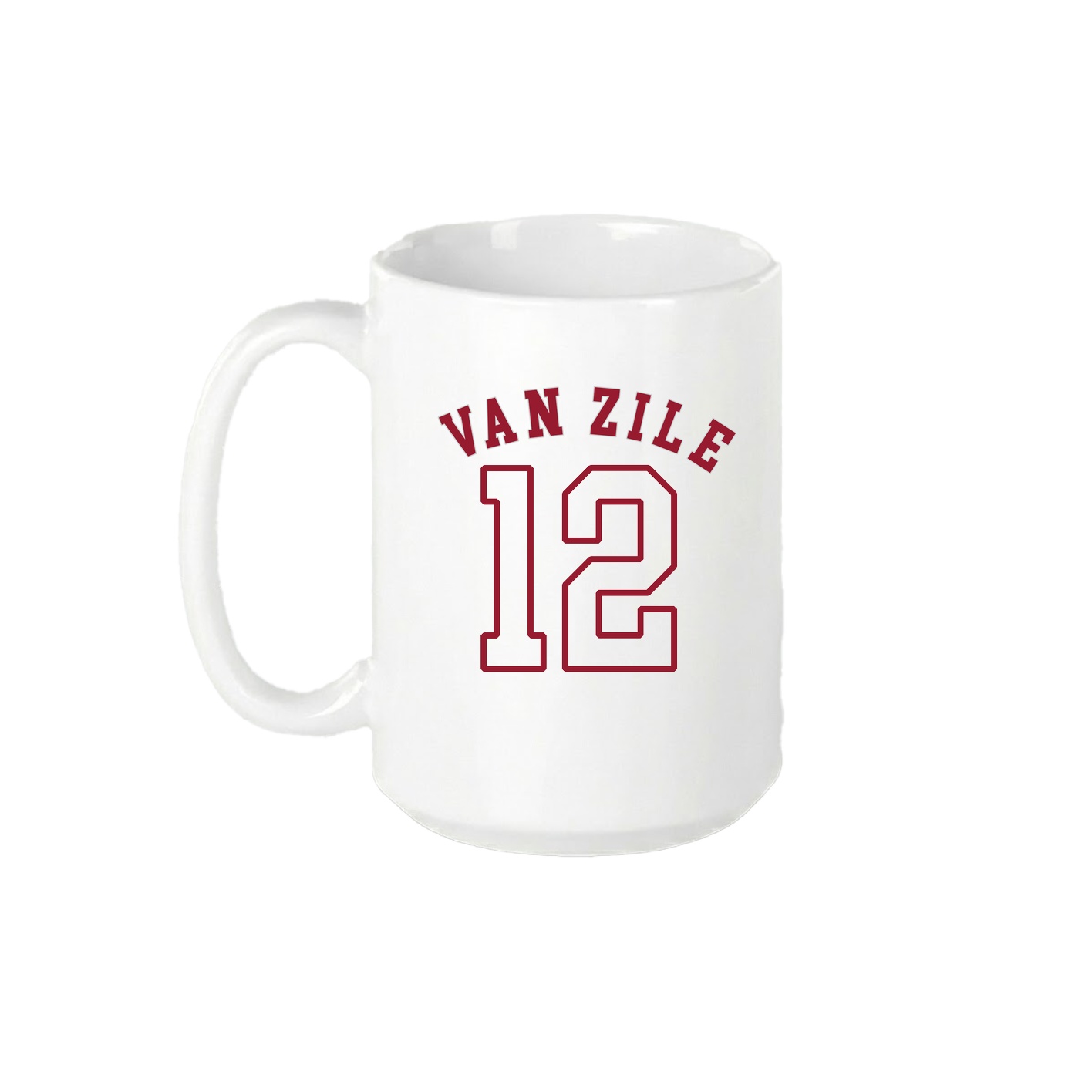 15oz Coffee Mug — Shirsey Arch in White