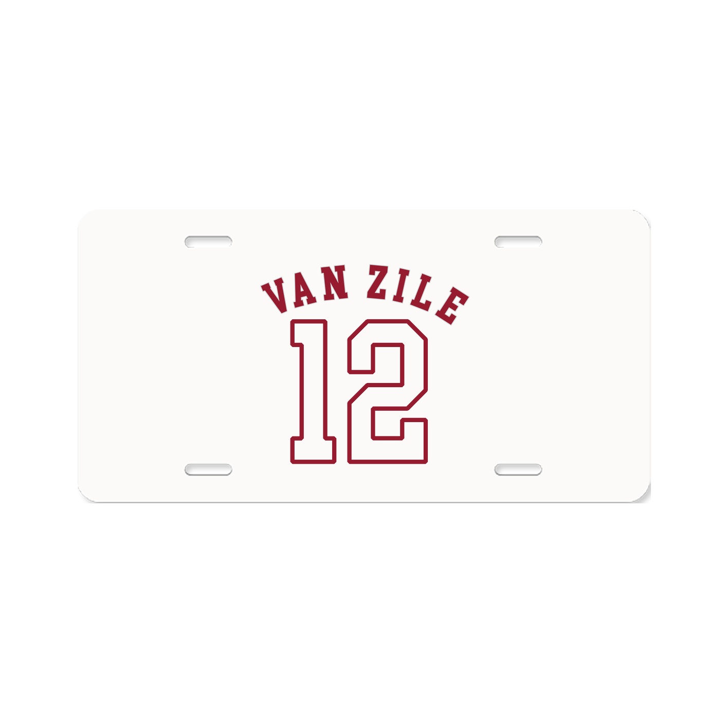 License Plate — Shirsey Arch in Classic