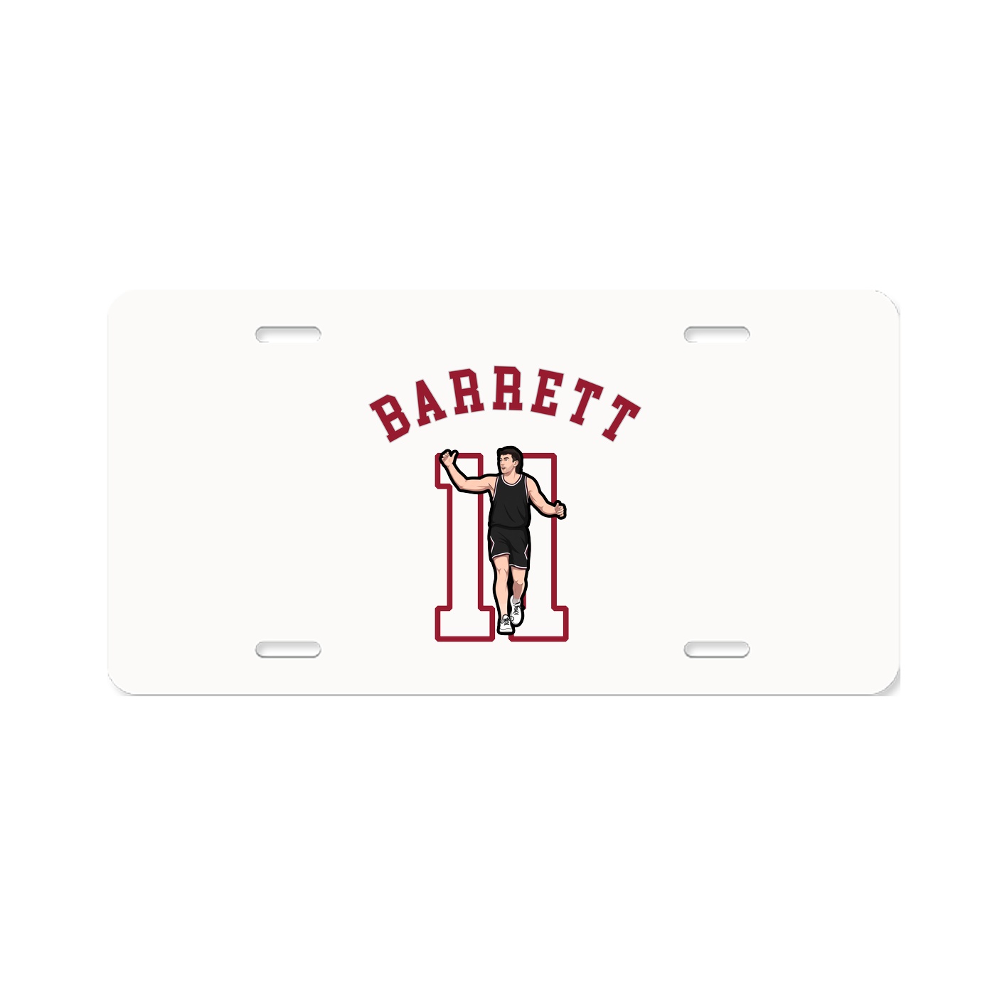 License Plate — Shirsey Arch in Classic