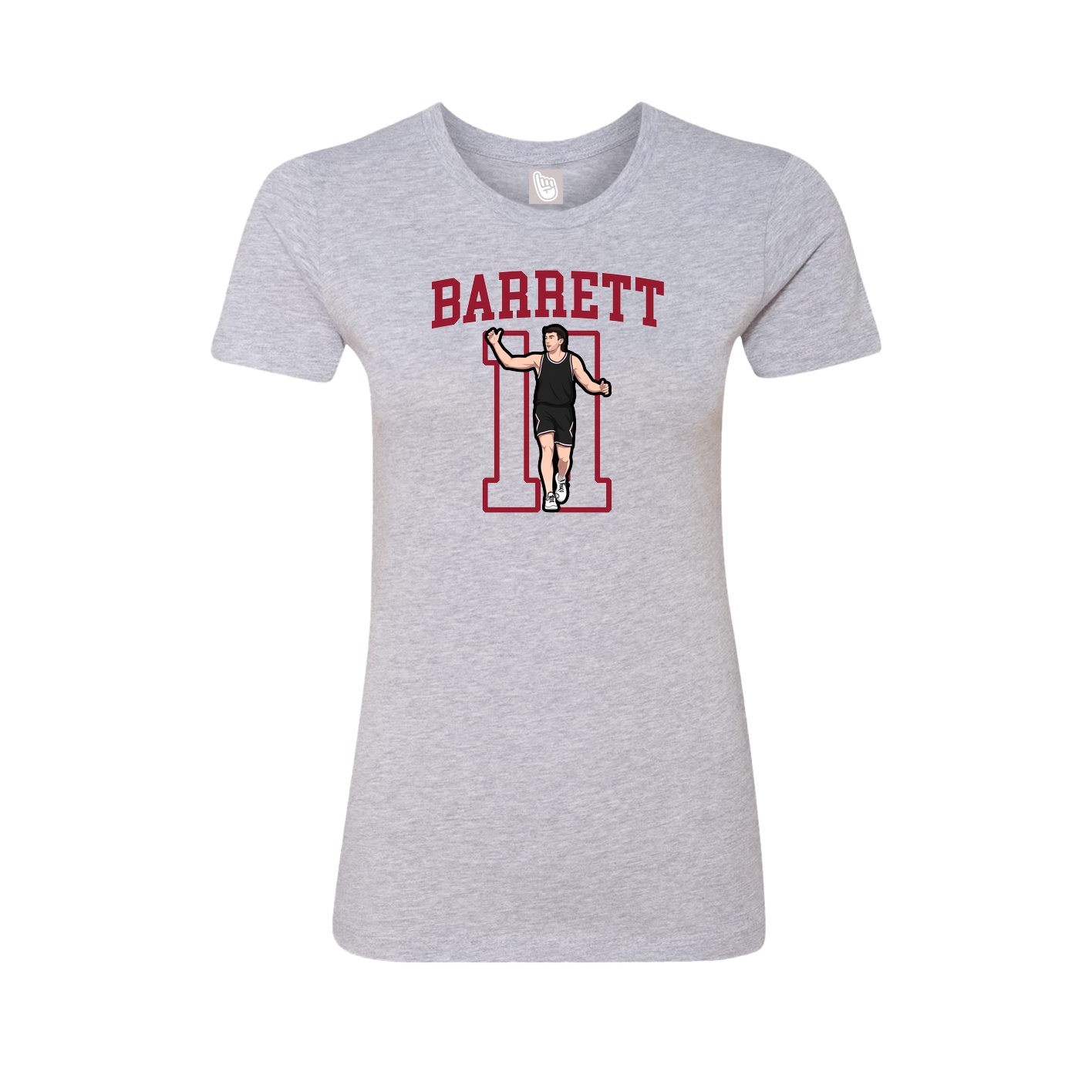 Fitted Women's Tee — Shirsey in Grey