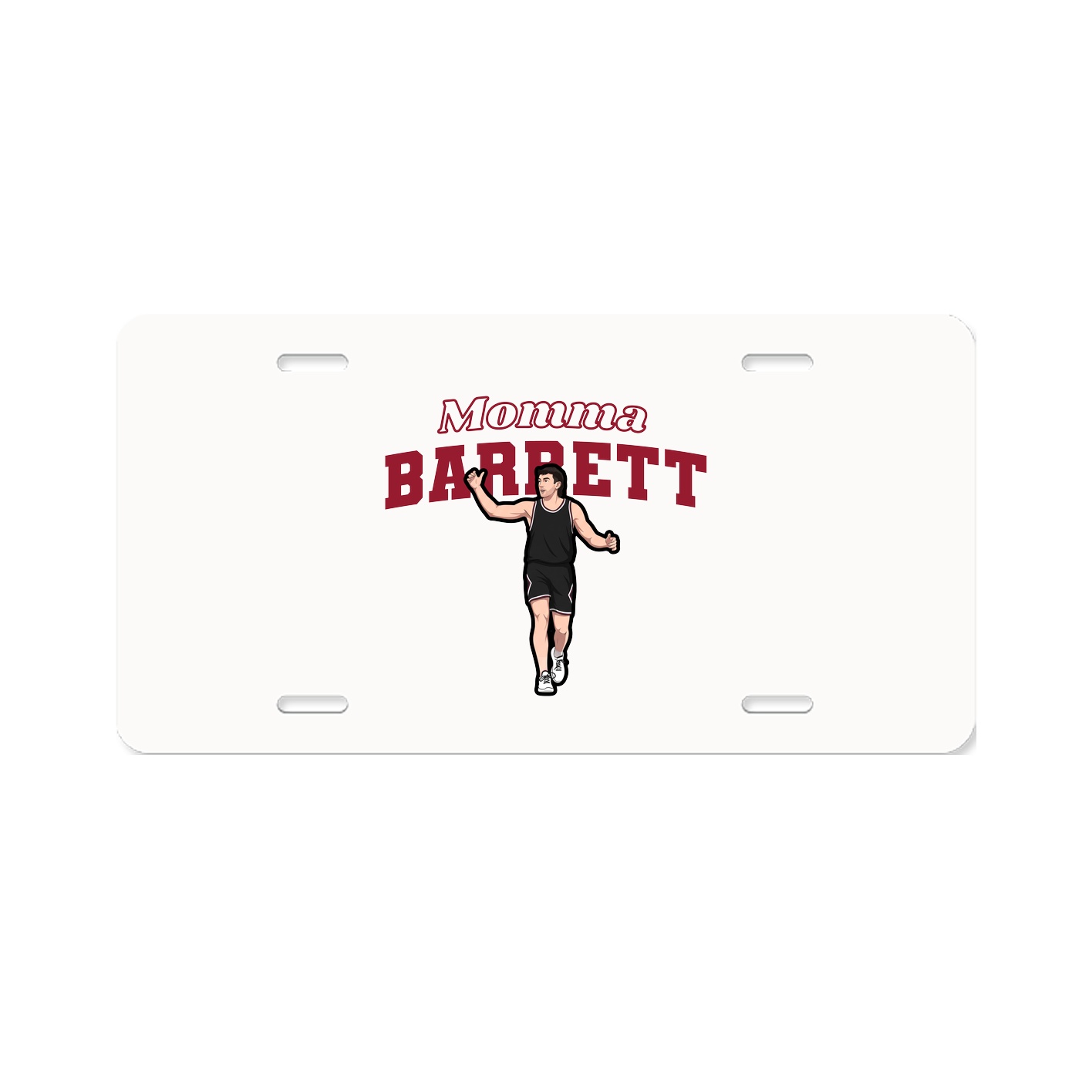 License Plate — Mothers Day Block in Classic