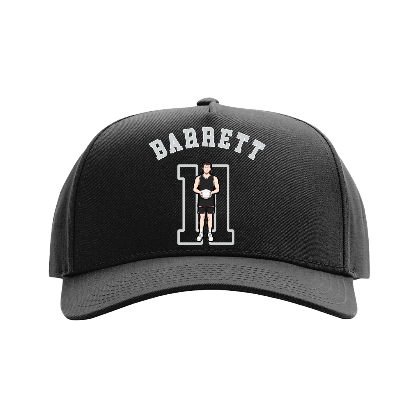 Full Fabric Five-Panel Champ Cap