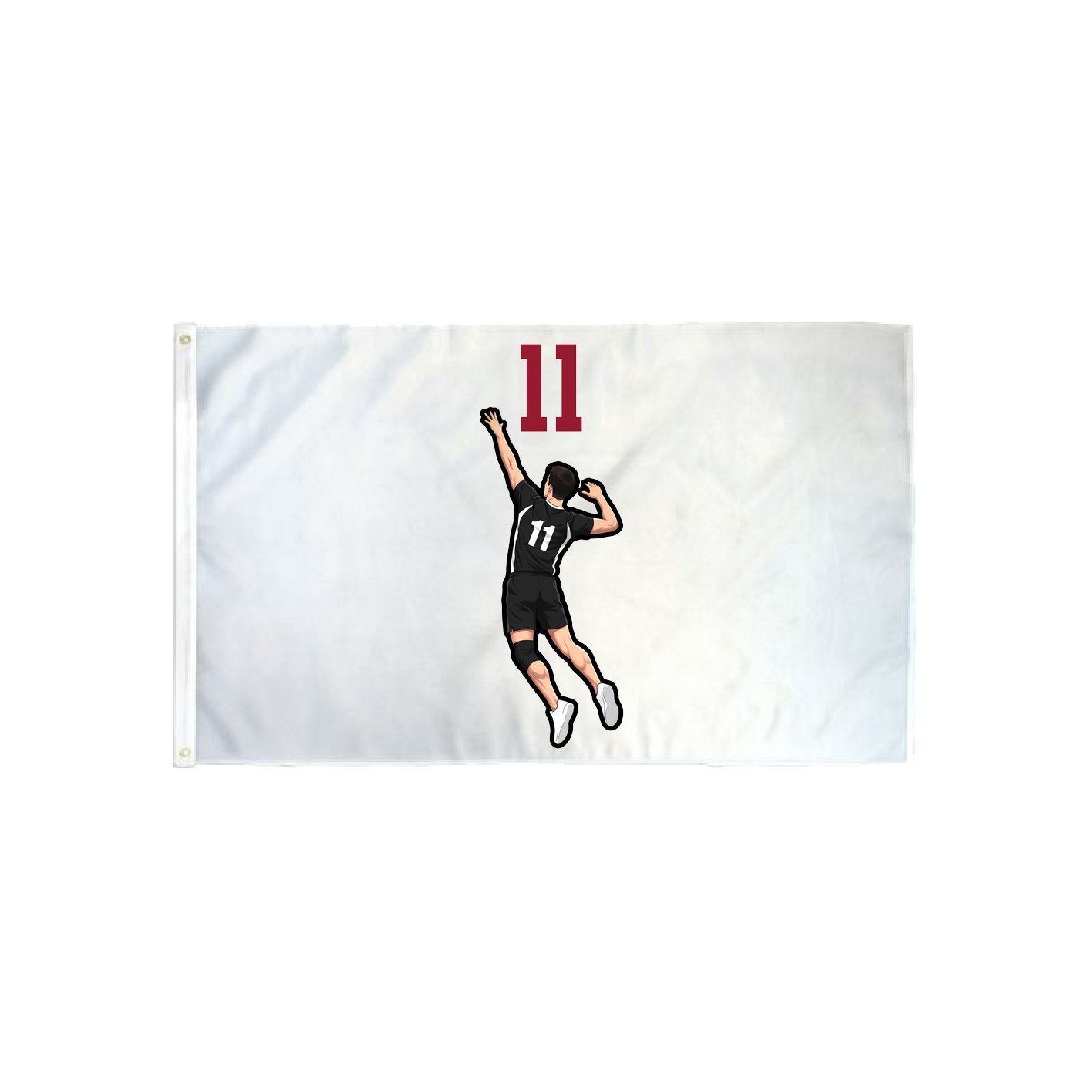 3x5 Flag — Number Top in Classic