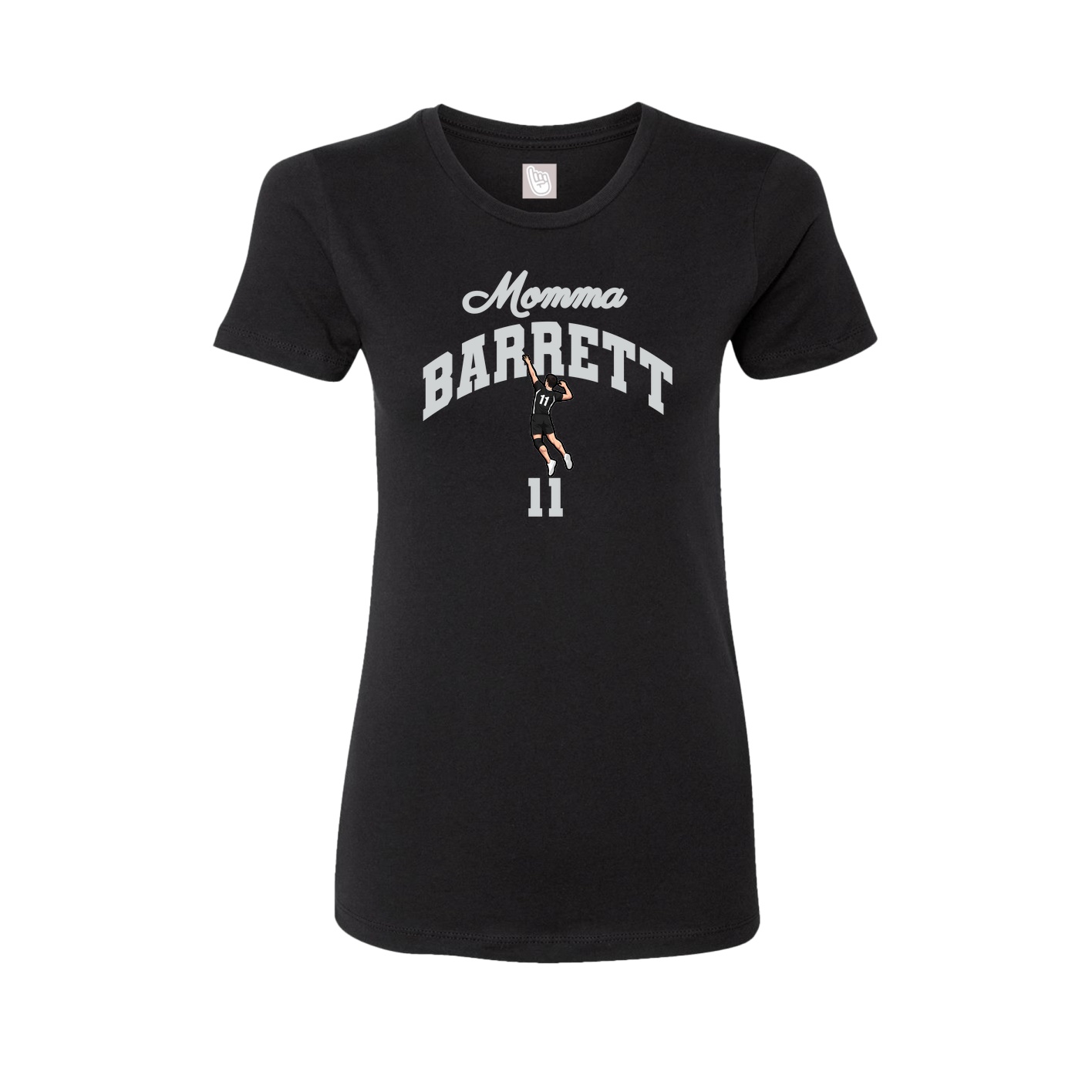 Womens Tee — Mothers Day Arch in Black