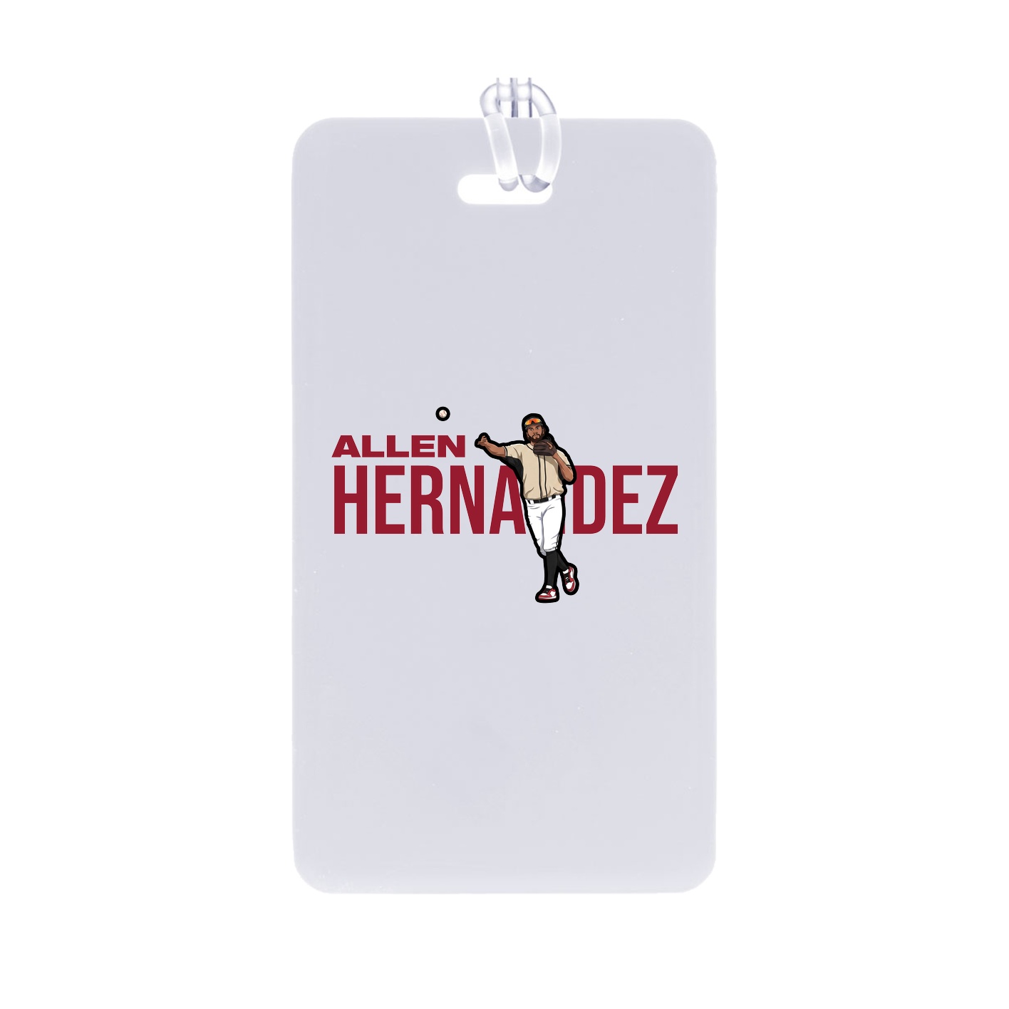 Bag Tag — Player Name in Classic