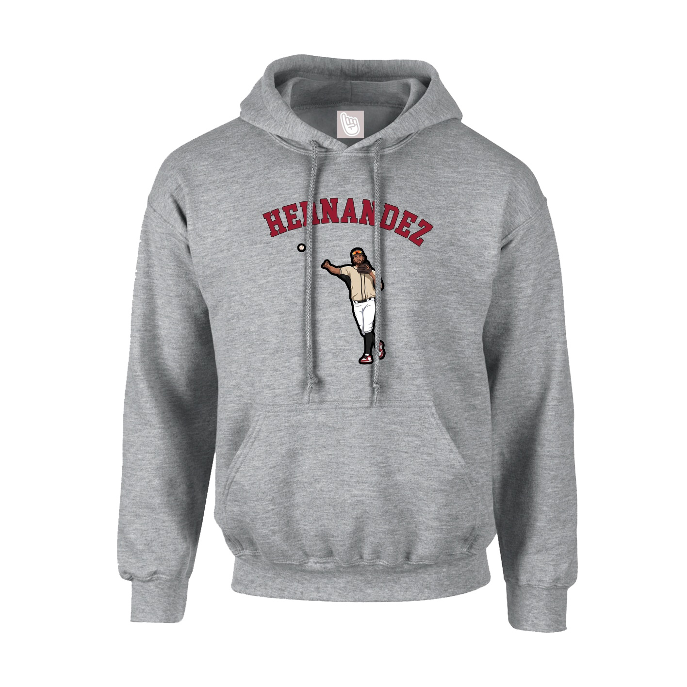 Youth Hoodie — Shirsey Arch in Grey
