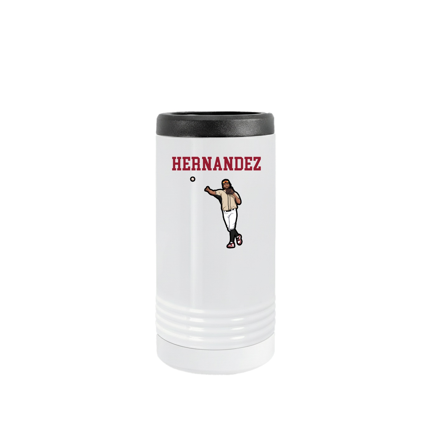 Slim Beverage Holder — Shirsey in White