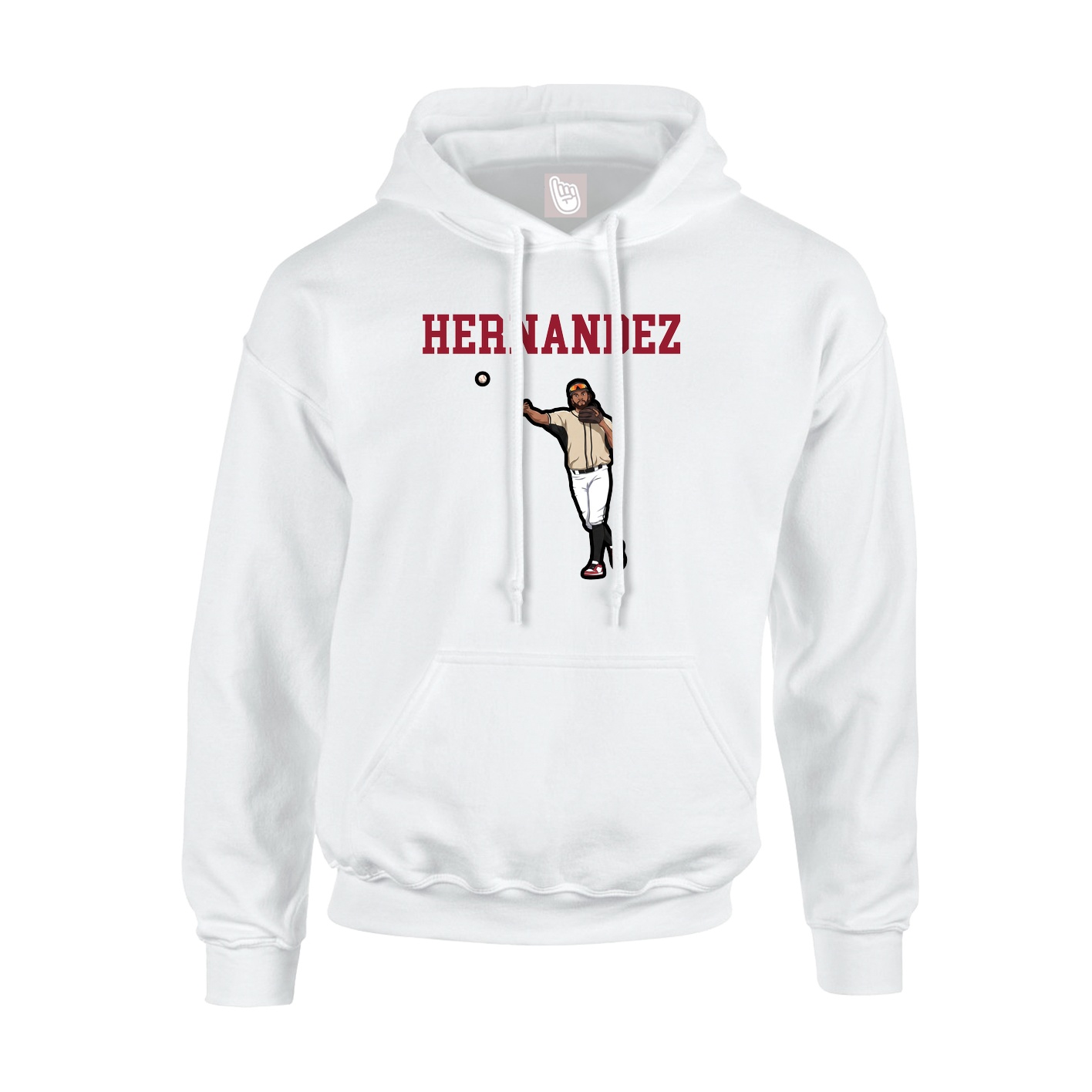 Youth Hoodie — Shirsey in White