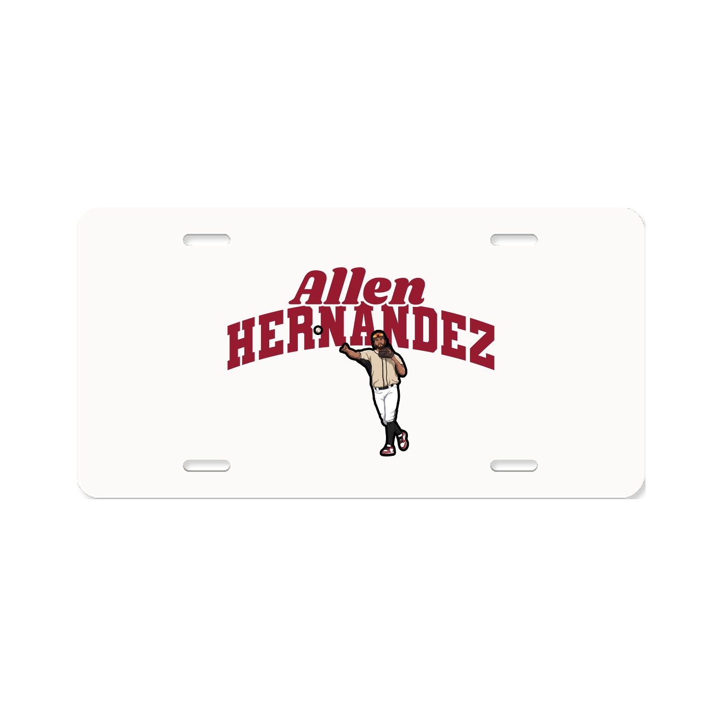 License Plate — Signature Arch in Classic