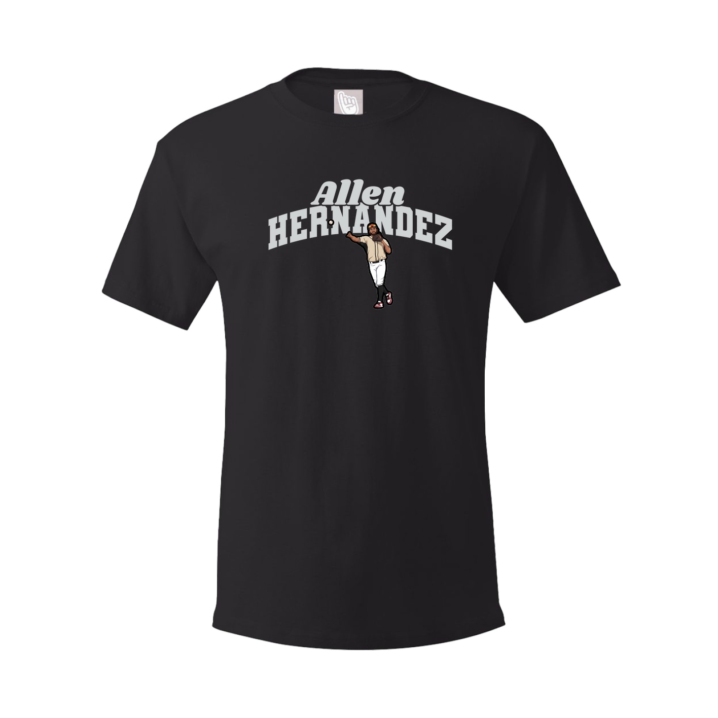 Youth Tee — Signature Arch in Black