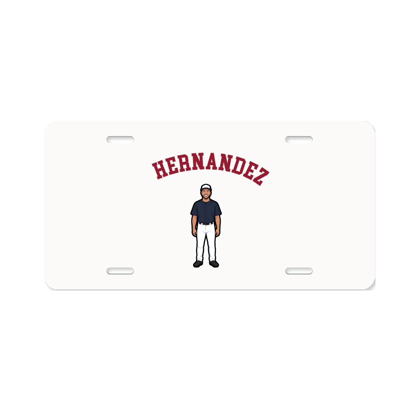 License Plate — Shirsey Arch in Classic