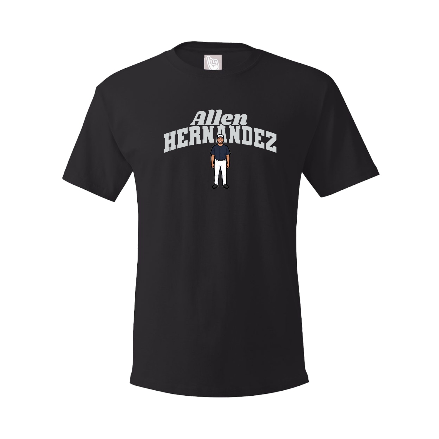 Youth Tee — Signature Arch in Black