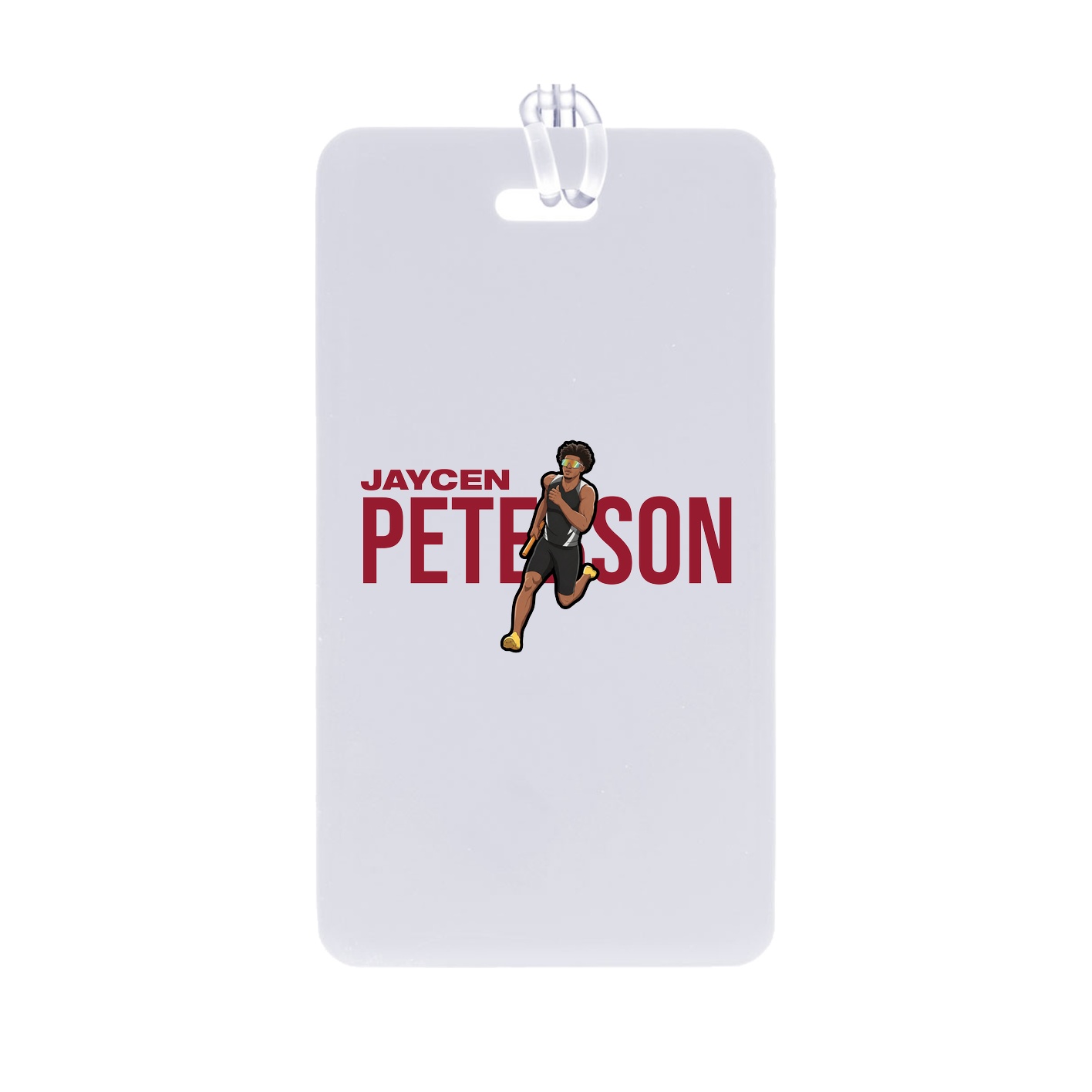 Bag Tag — Player Name in Classic