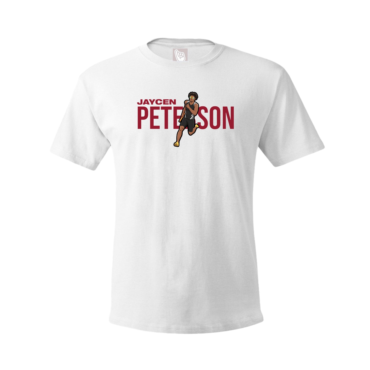 Youth Tee — Player Name in White