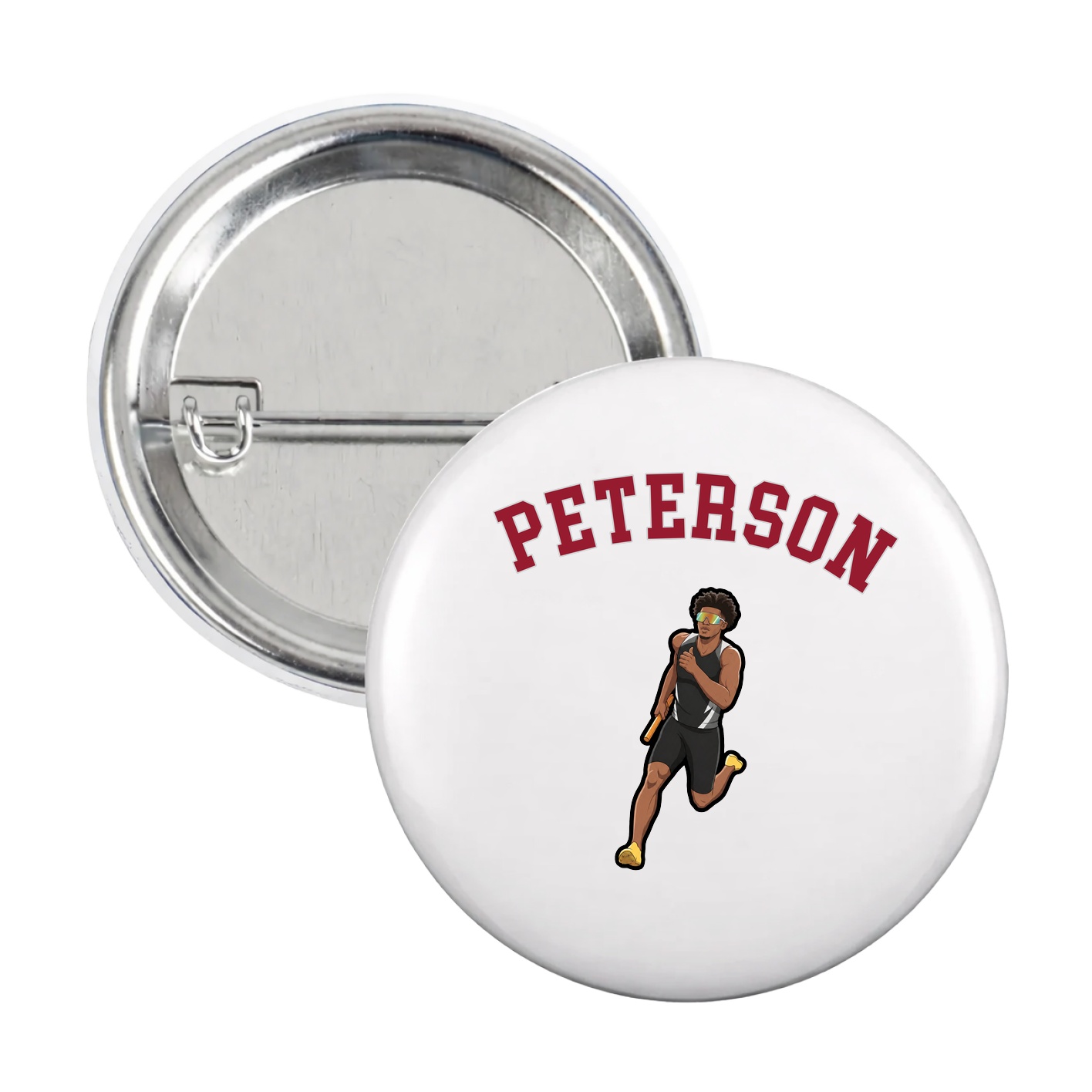 Game Day Button — Shirsey Arch in White