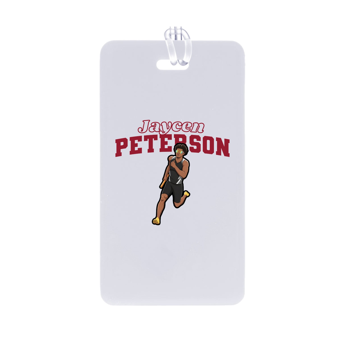 Bag Tag — Name Arch in Classic