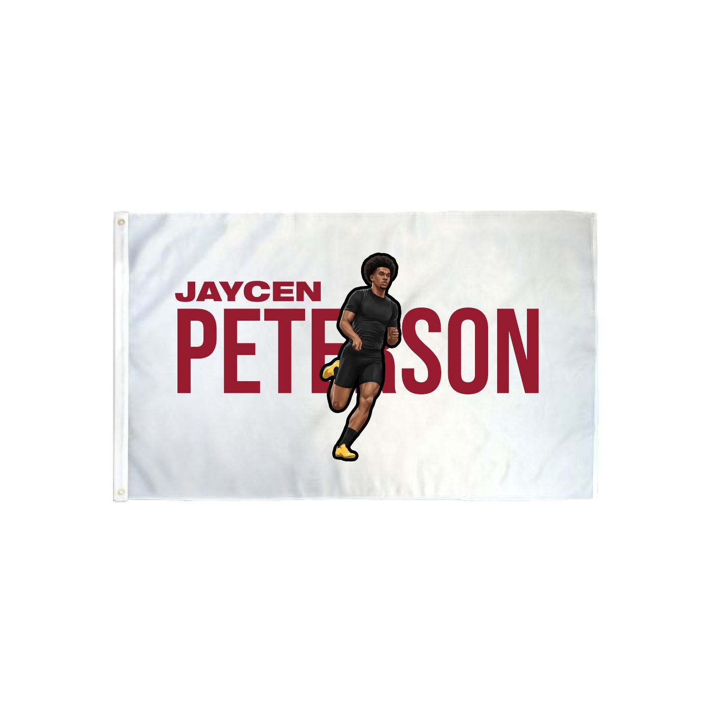 3x5 Flag — Player Name in Classic