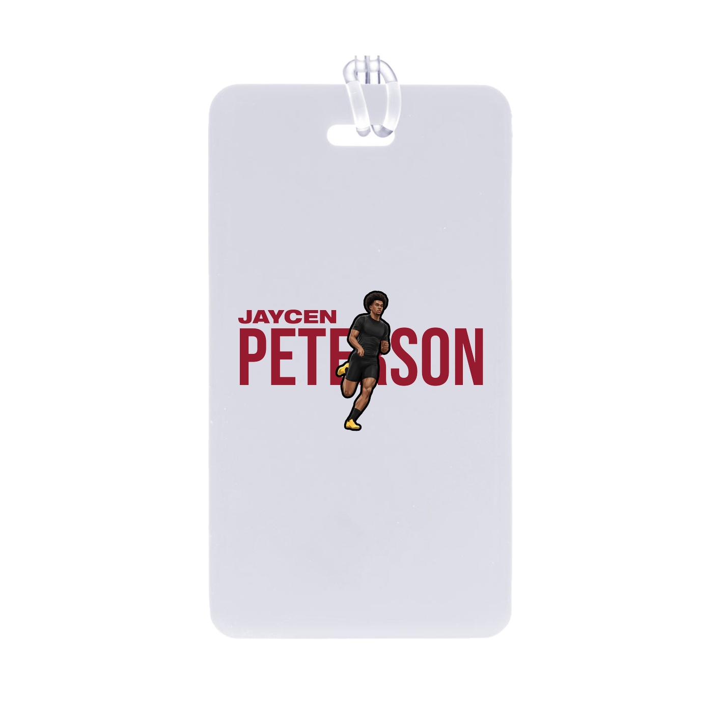 Bag Tag — Player Name in Classic