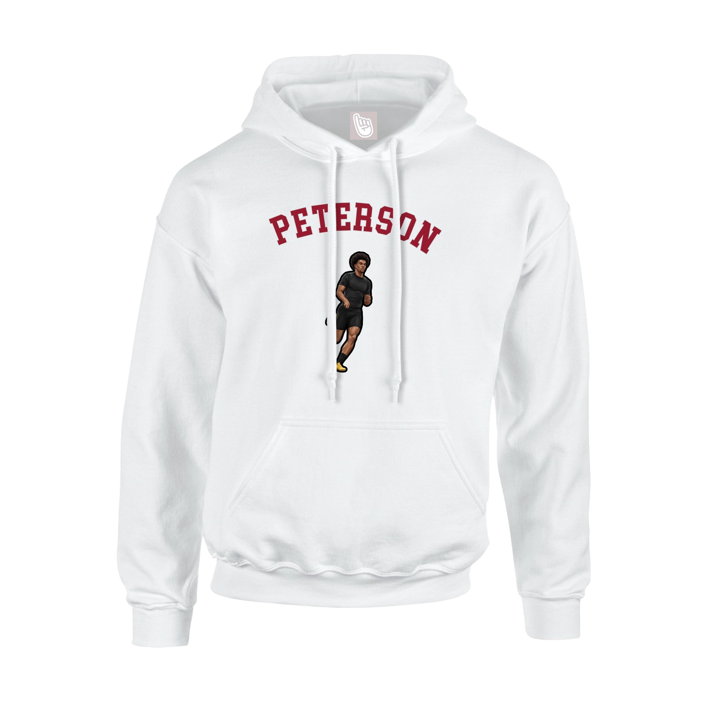 Hoodie — Shirsey Arch in White