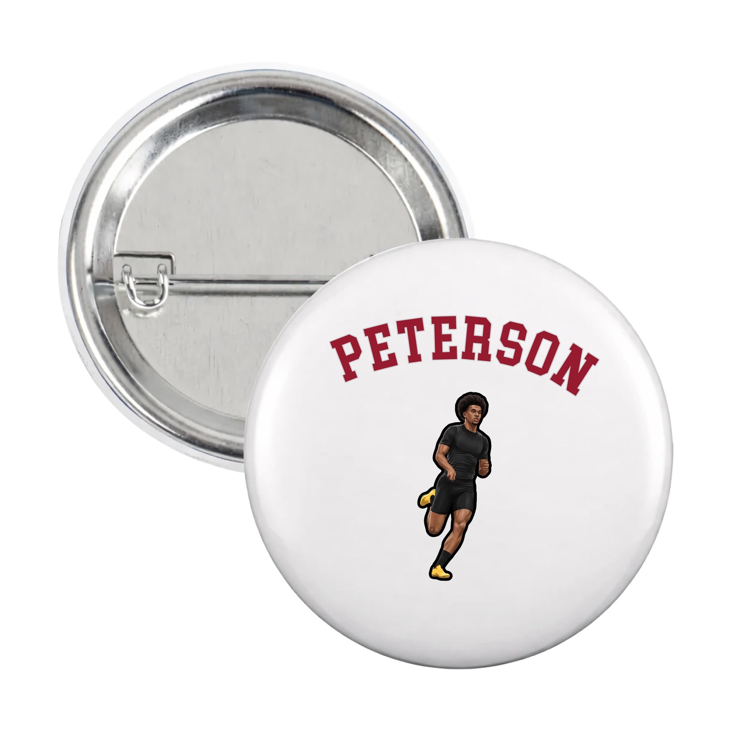 Game Day Button — Shirsey Arch in White