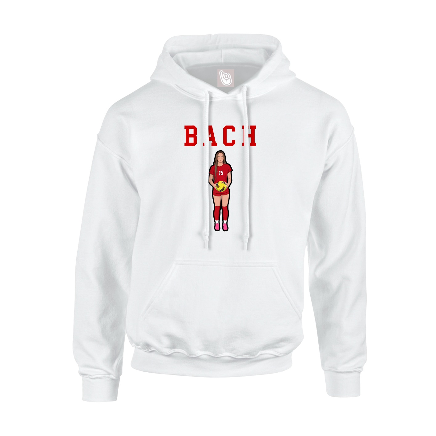 Youth Hoodie — Shirsey in White