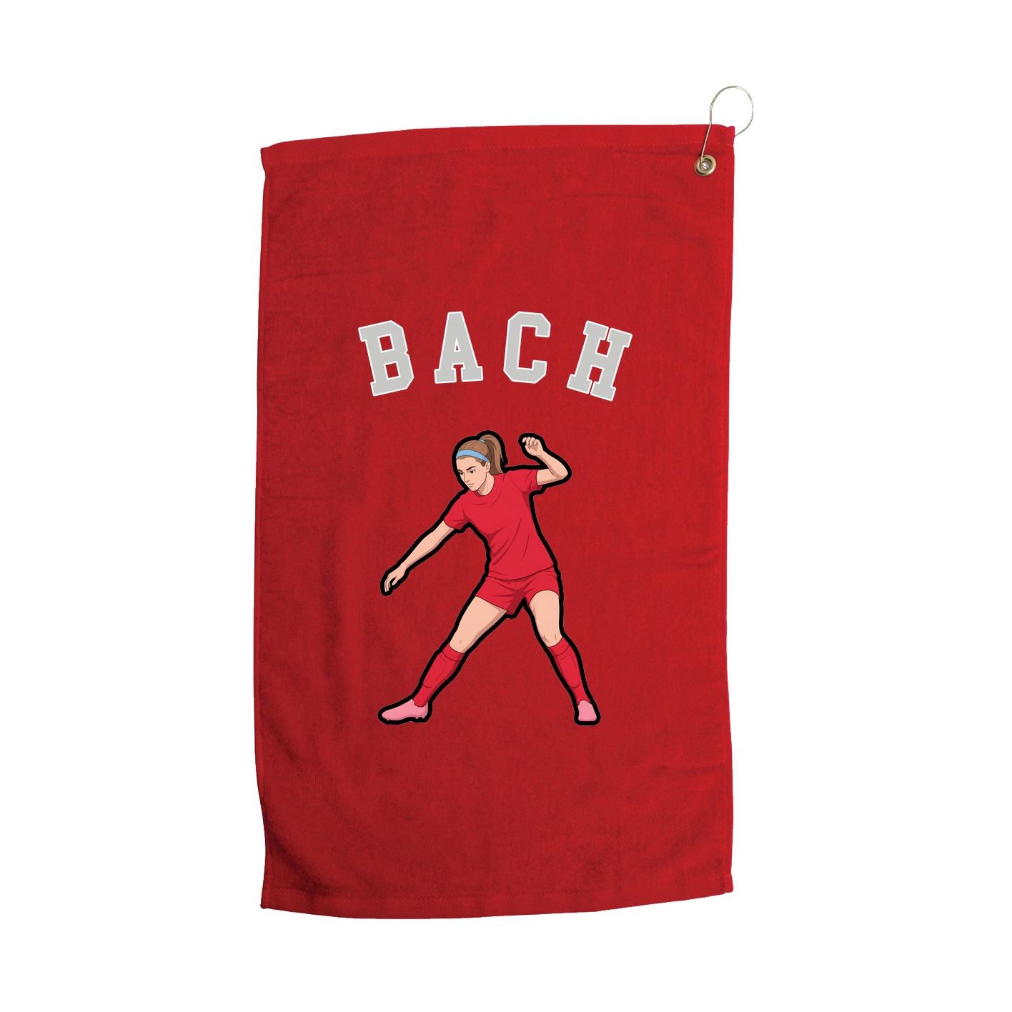 Golf Towel — Shirsey Arch in Red