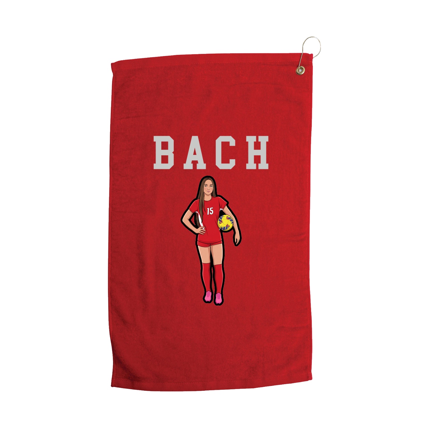 Golf Towel — Shirsey in Red