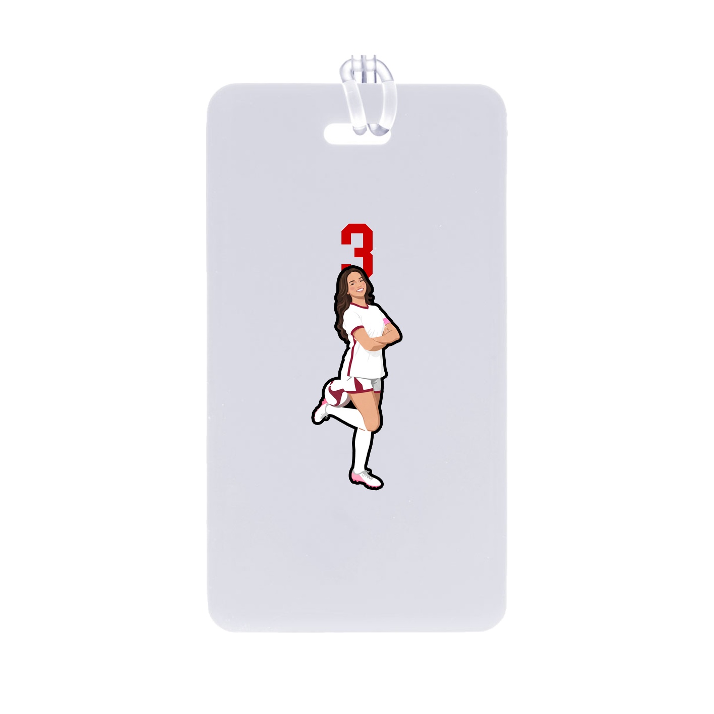 Bag Tag — Number Top in Classic