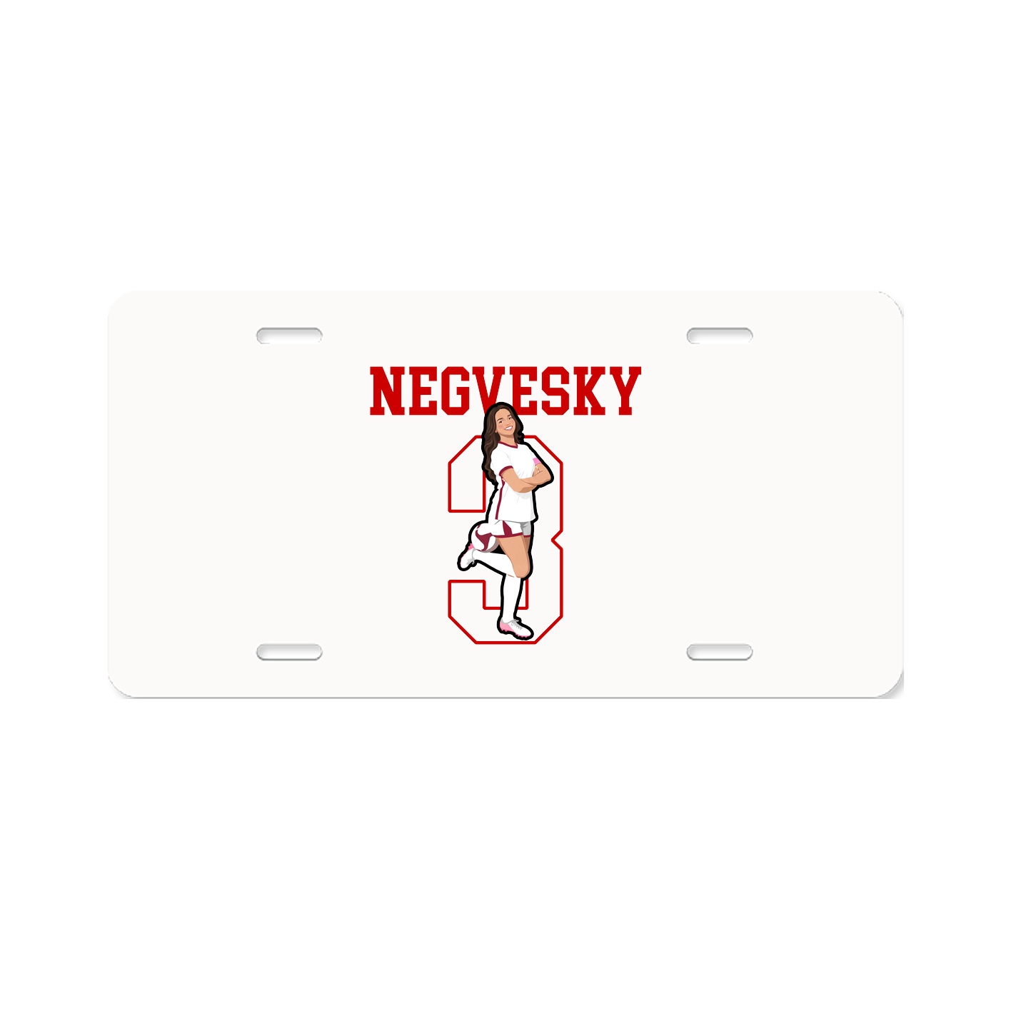 License Plate — Shirsey in Classic