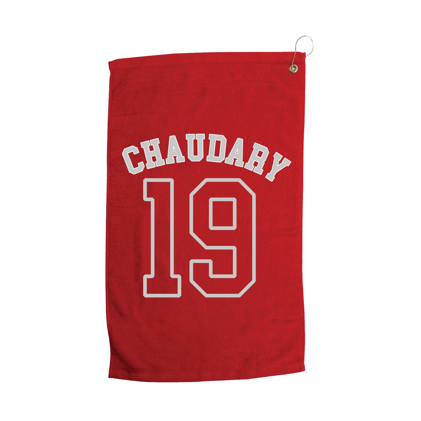 Golf Towel — Shirsey Arch in Red