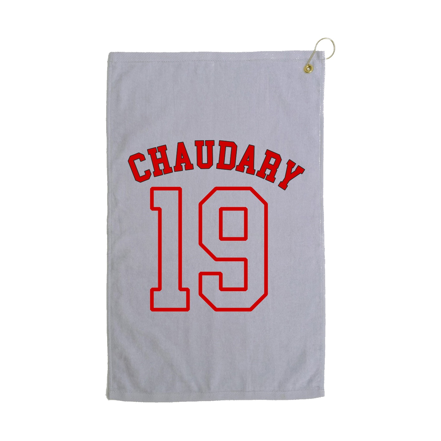 Golf Towel — Shirsey Arch in Grey