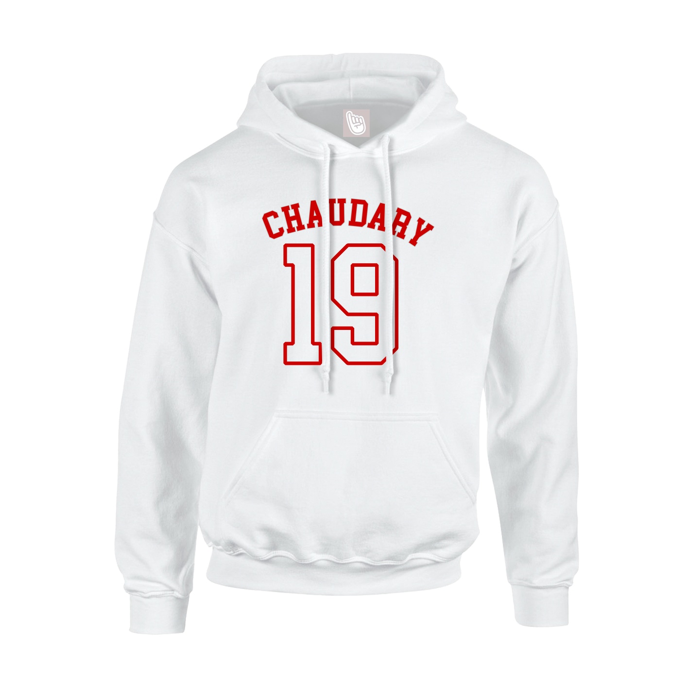 Youth Hoodie — Shirsey Arch in White