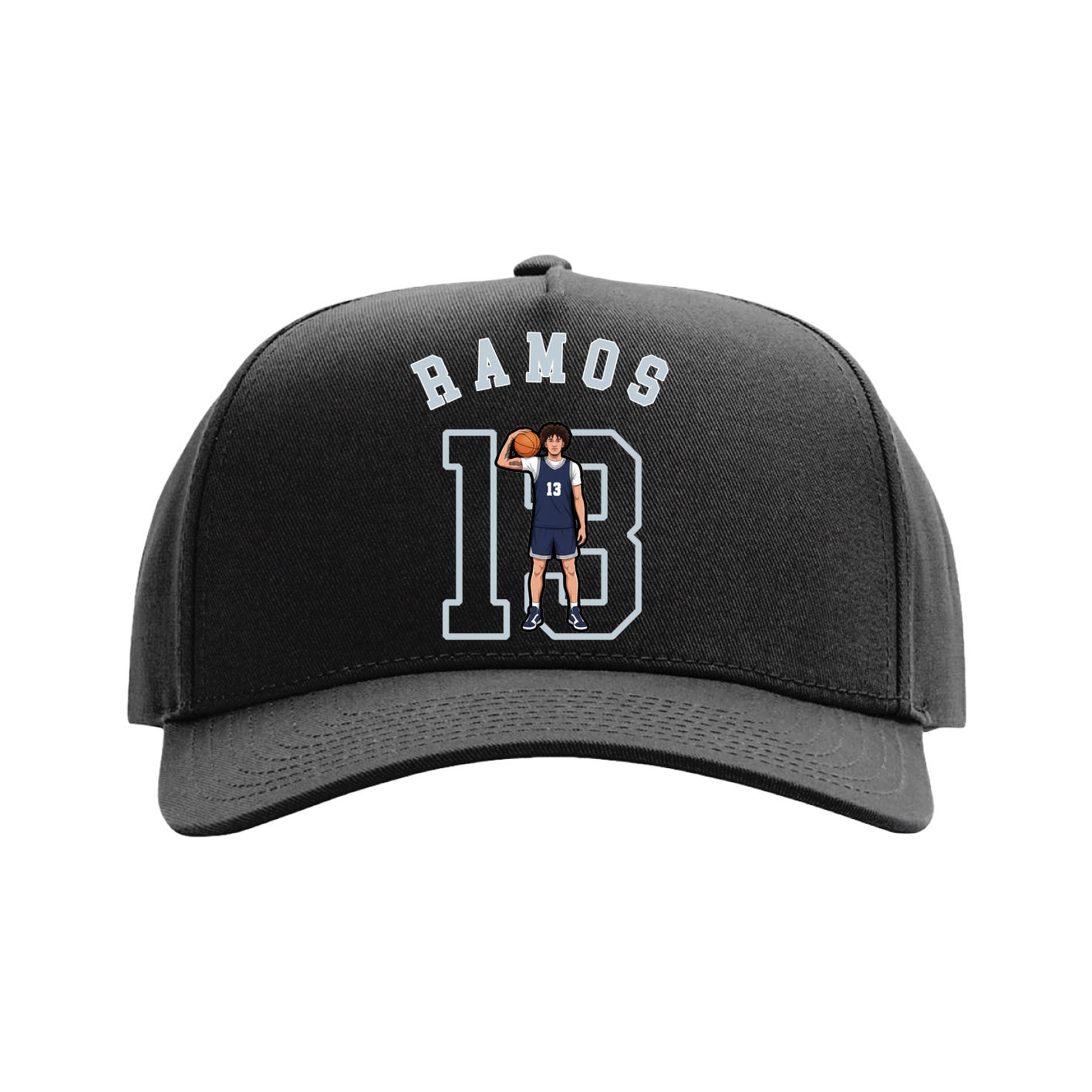 Full Fabric Five-Panel Champ Cap