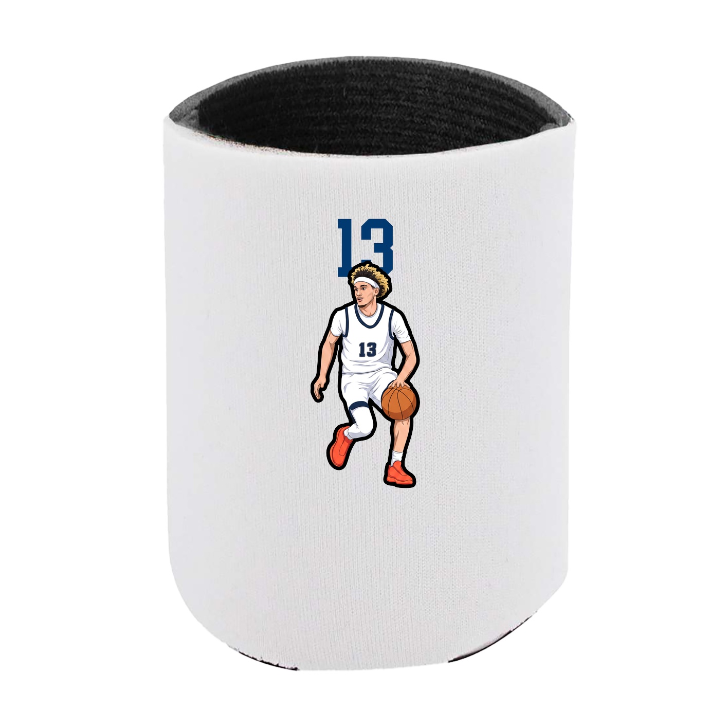 Can Holder — Number Top in White