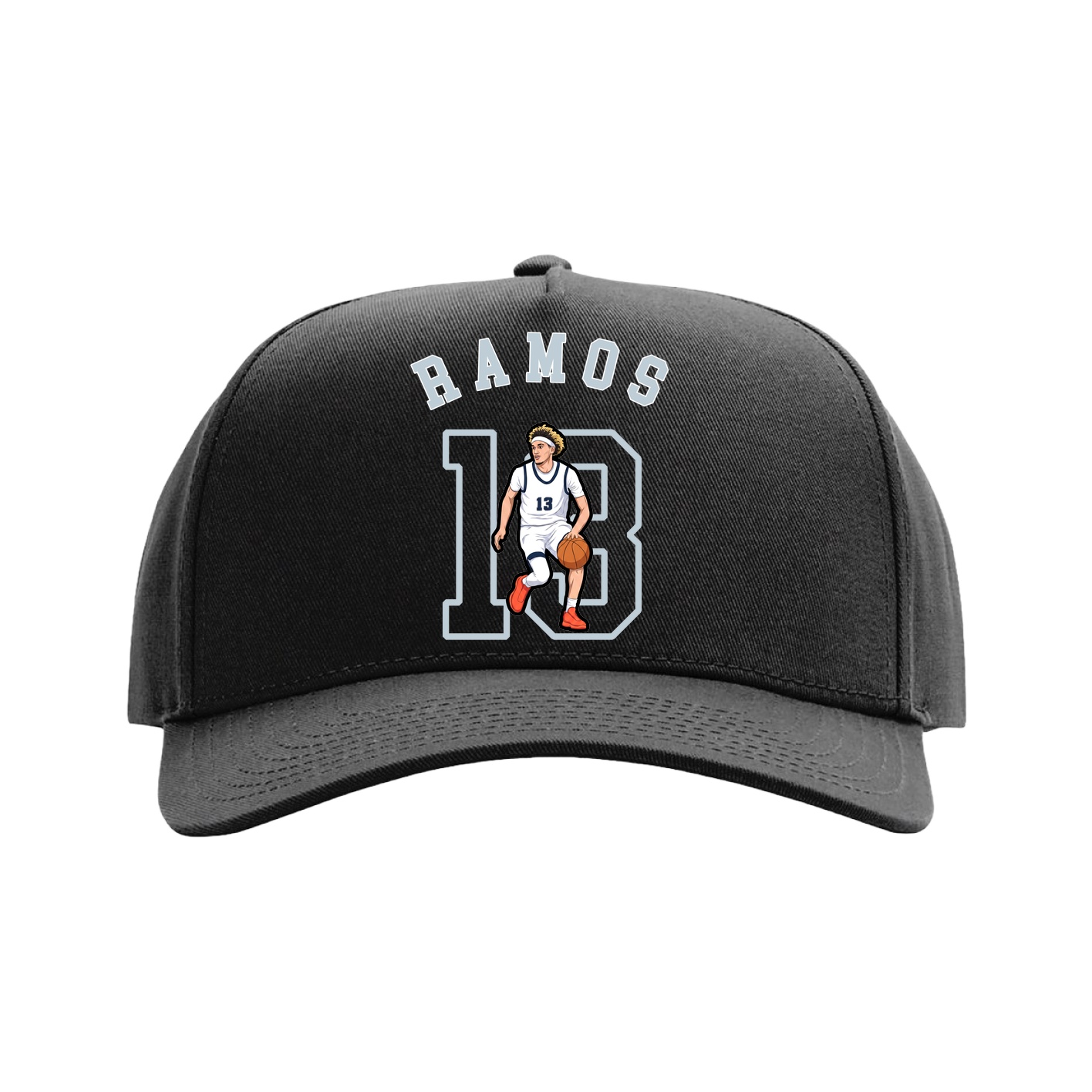 Full Fabric Five-Panel Champ Cap