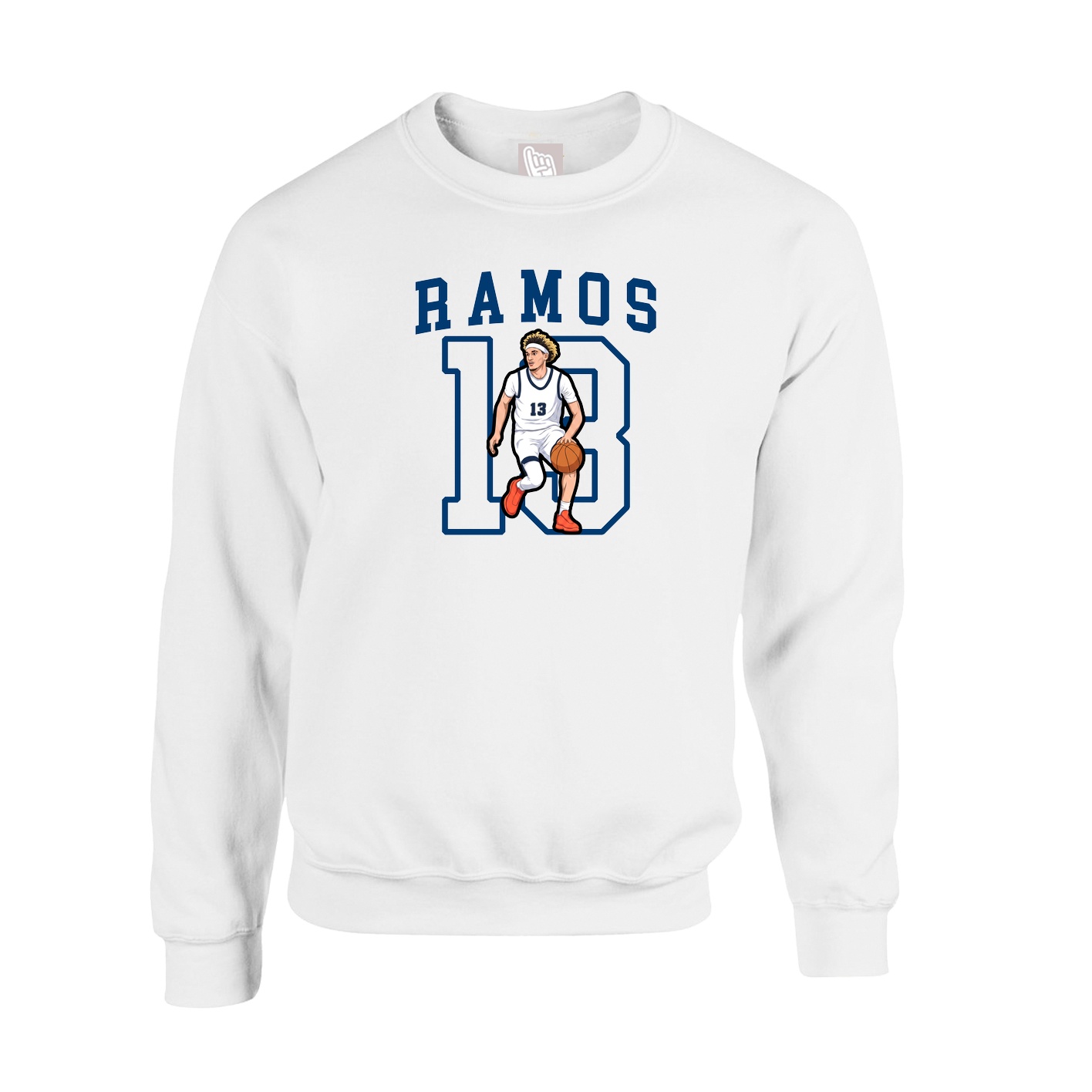 Fleece Crew — Shirsey in White