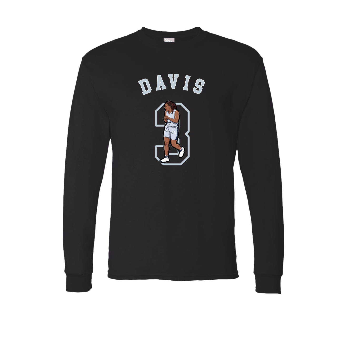 Long Sleeve Tee — Shirsey Arch in Black
