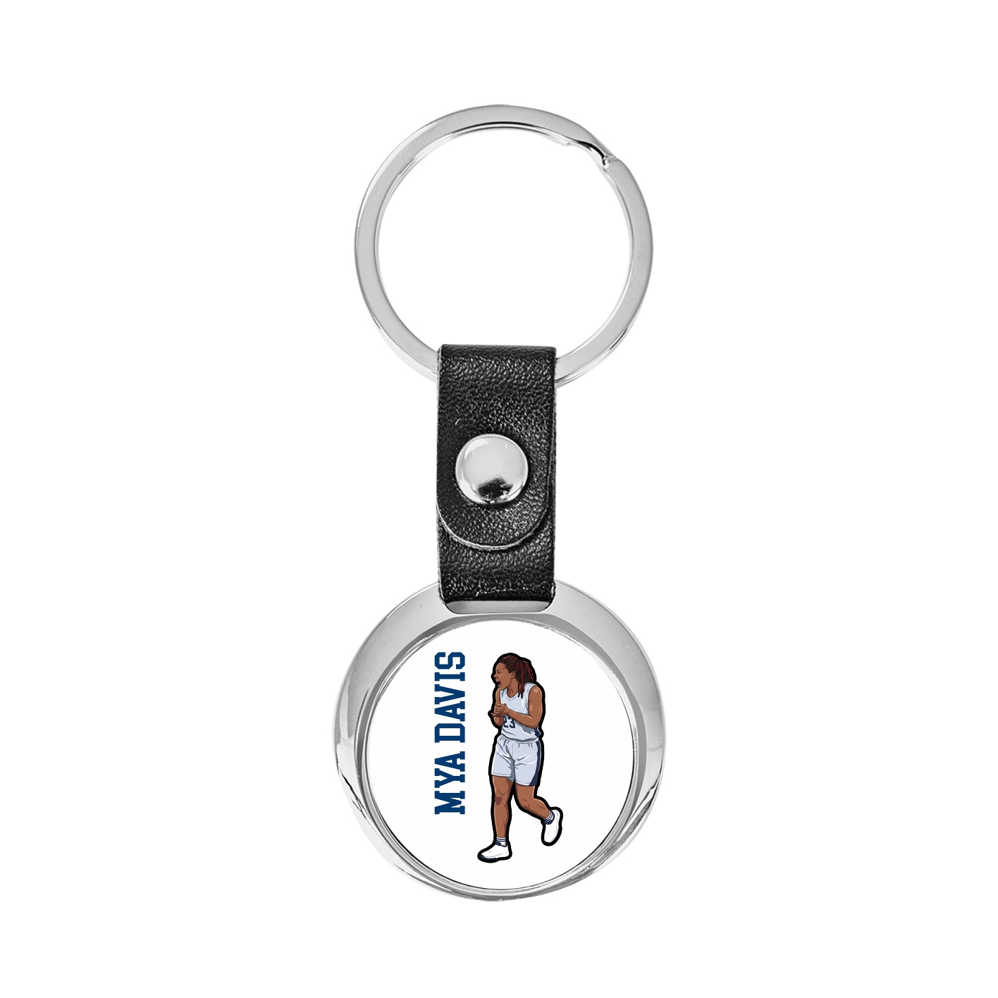 Key Chain — Name Vertical in Classic
