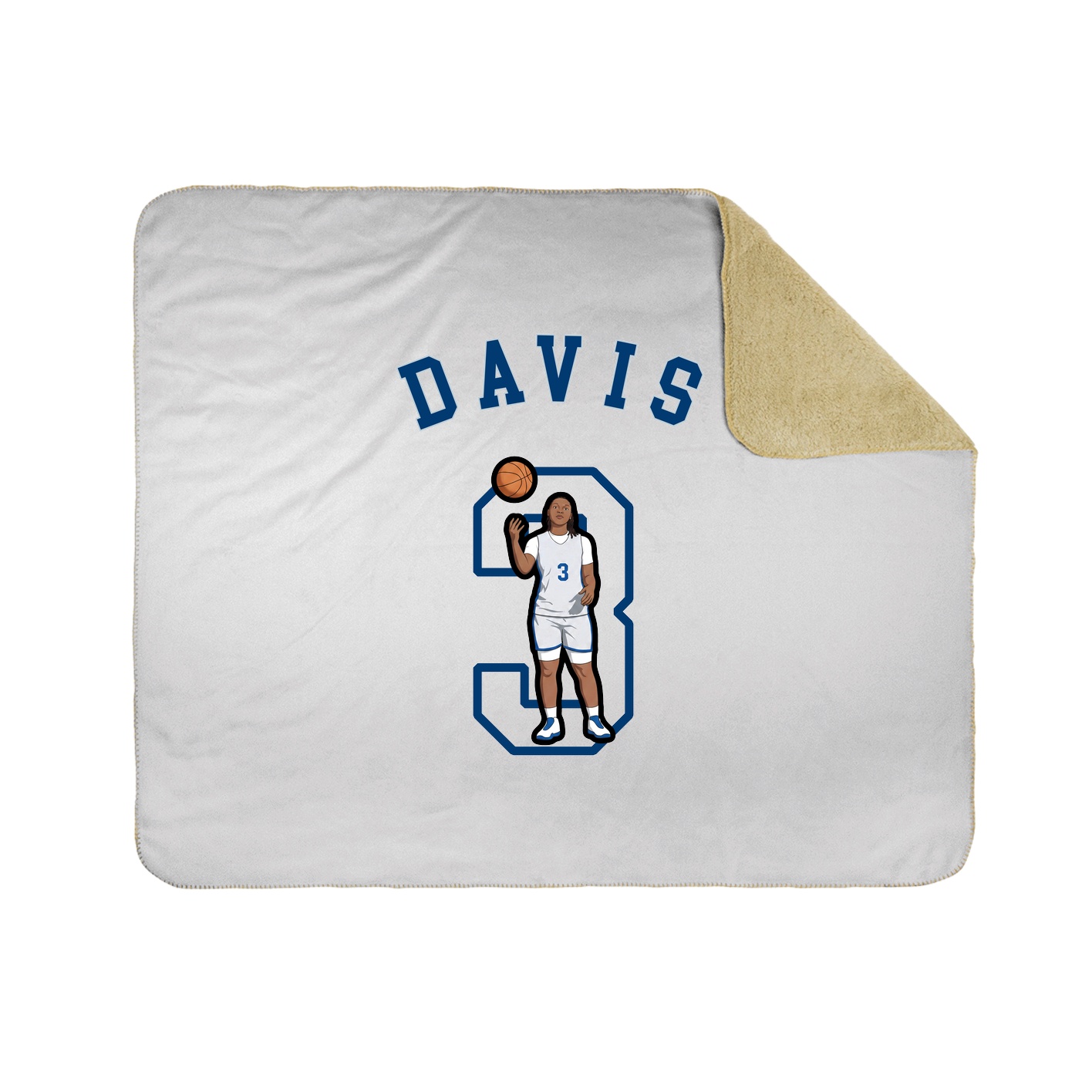 Throw Blanket — Shirsey Arch in White