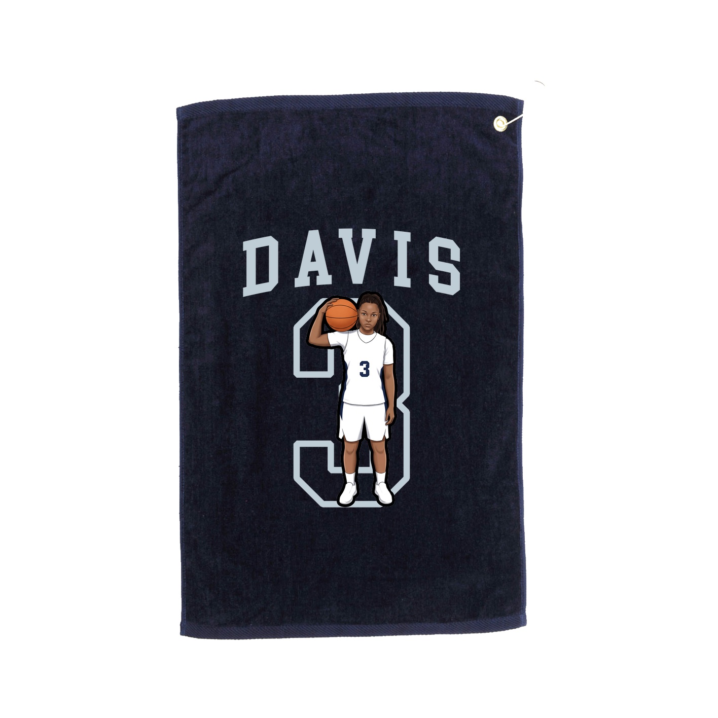 Golf Towel — Shirsey in Navy
