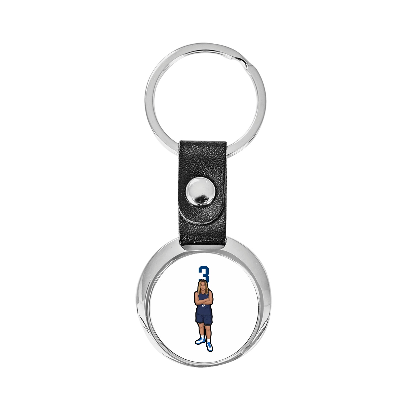Key Chain — Number Top in Classic