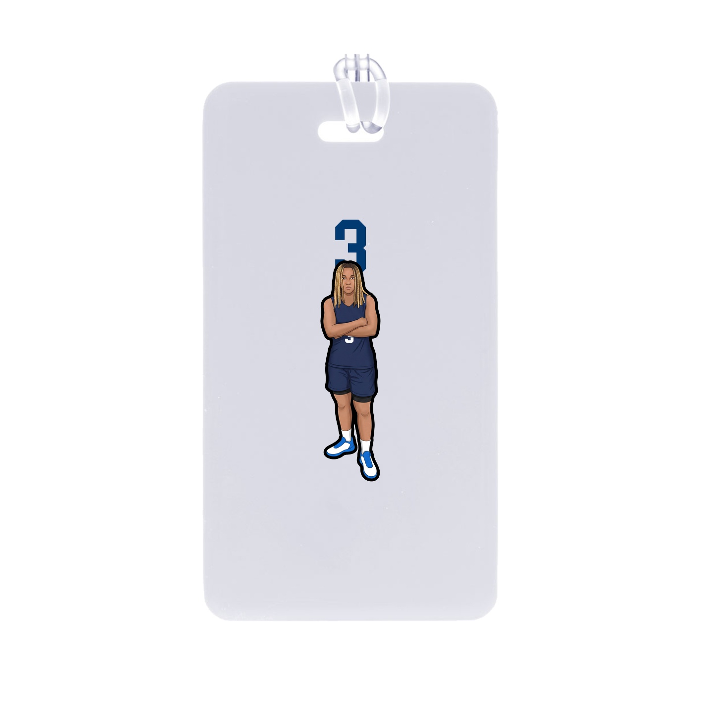 Bag Tag — Number Top in Classic