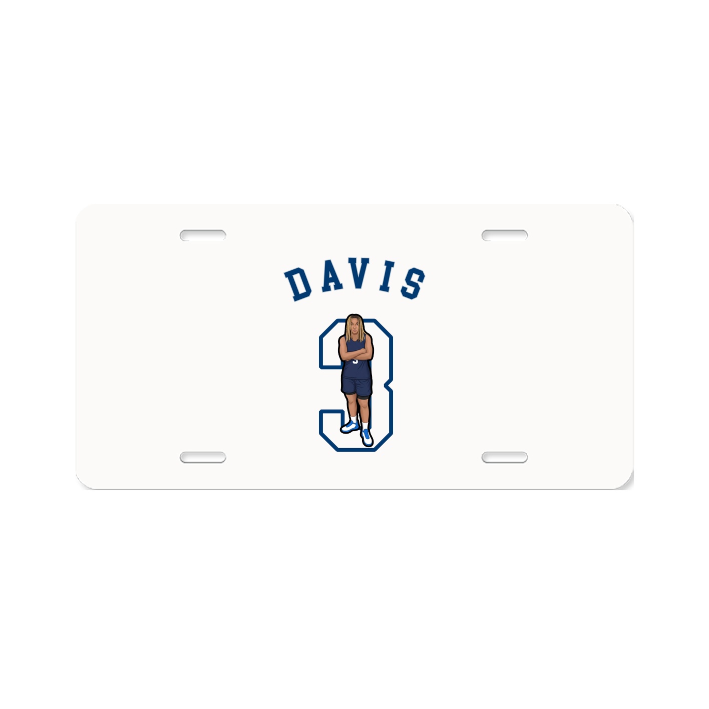 License Plate — Shirsey Arch in Classic