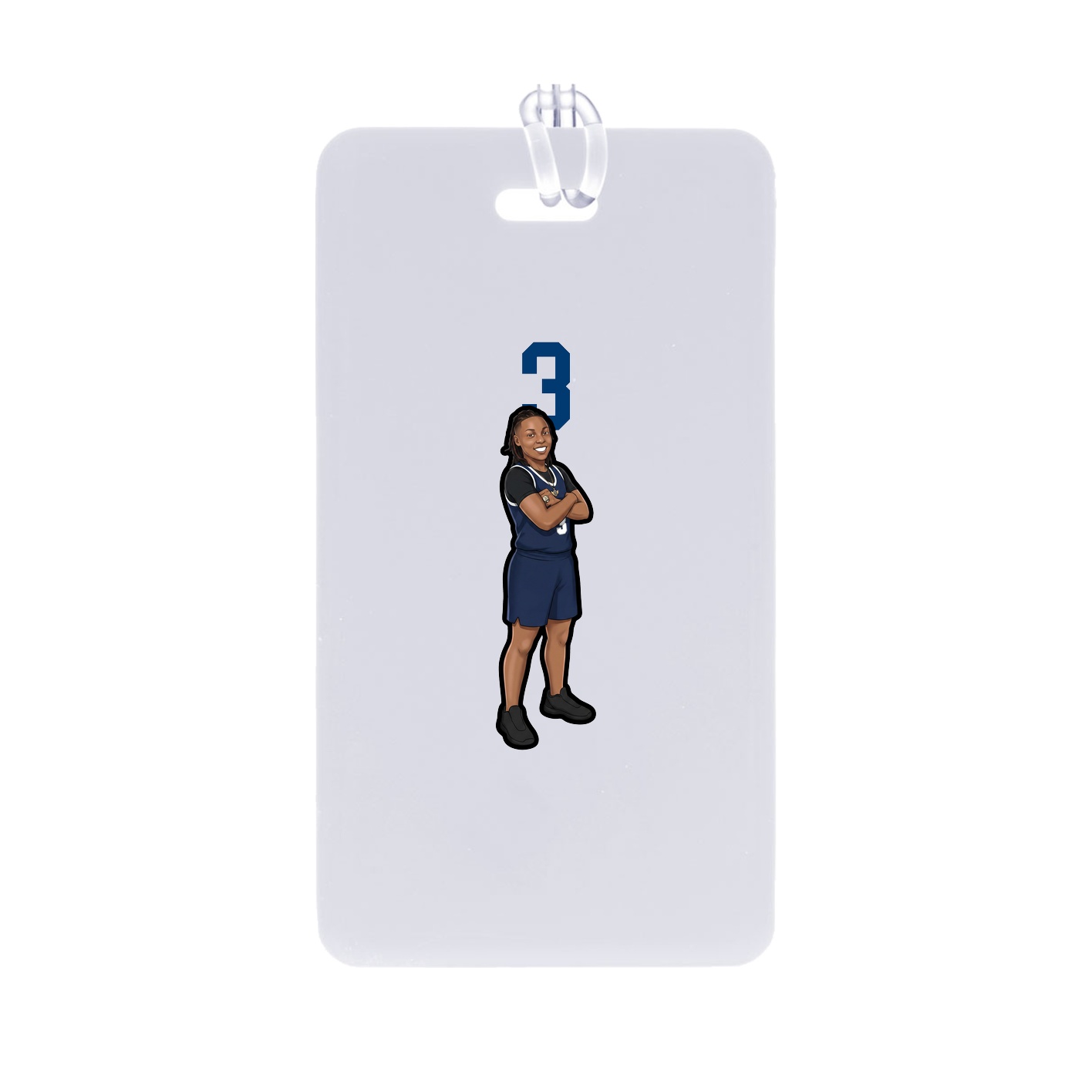 Bag Tag — Number Top in Classic