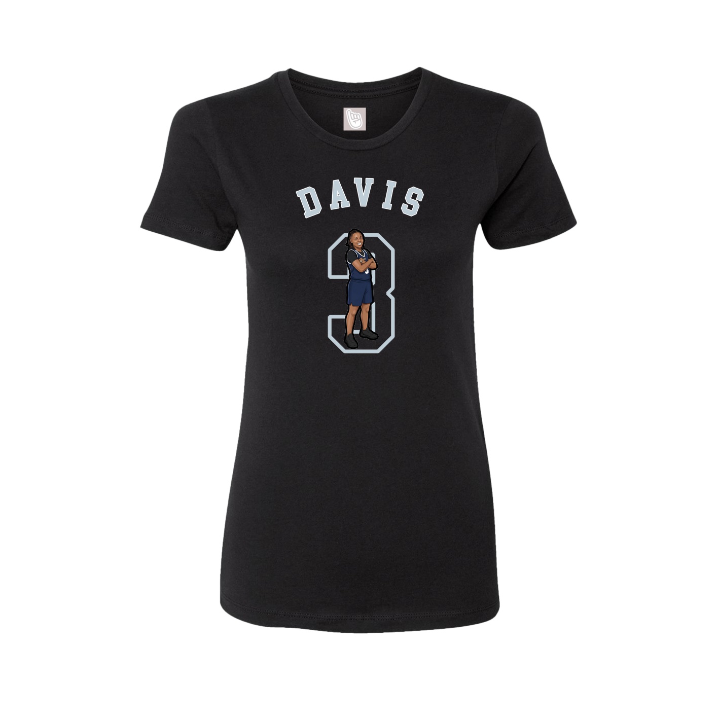 Womens Tee — Shirsey Arch in Black