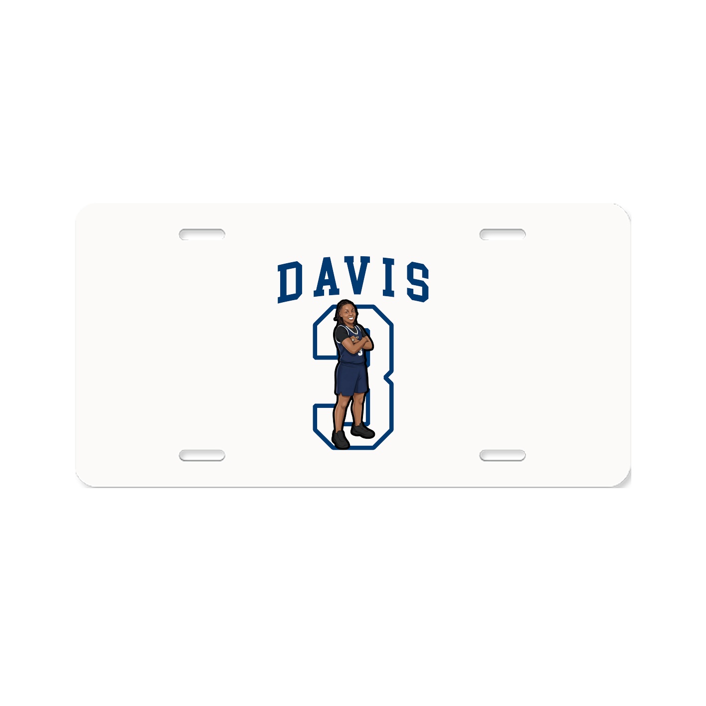 License Plate — Shirsey in Classic